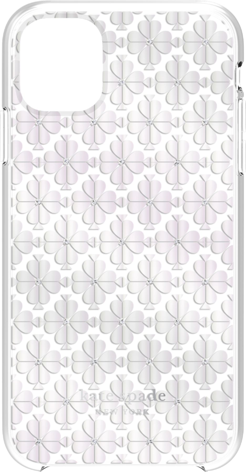 Kate Spade Phone Case 13 Pro~ Rhinestones & Tiny Pearls iPhone NIB  BEAUTIFUL!