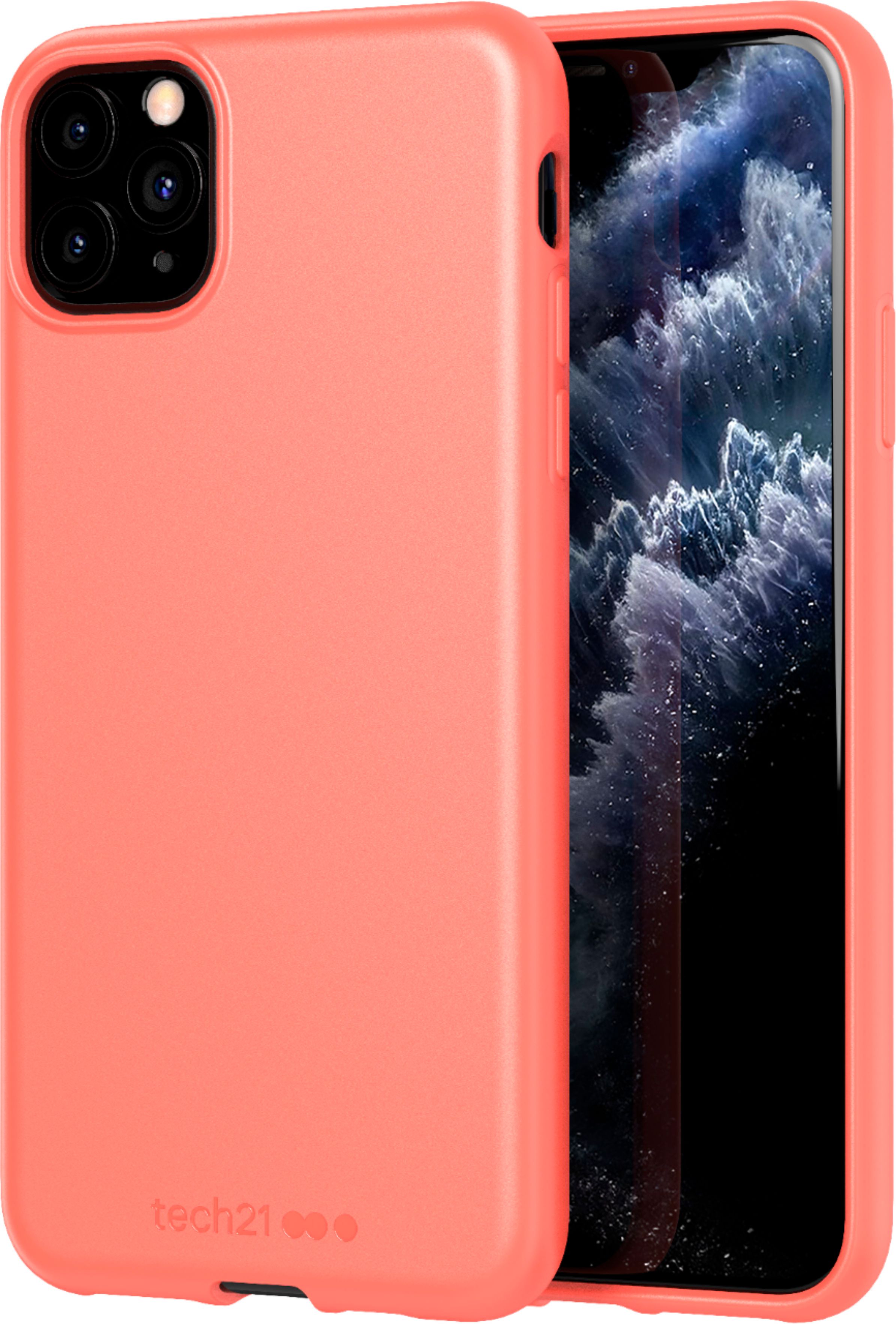 Tech21 Studio Colour Case for Apple® iPhone® 11 Pro Max Coral My ...