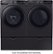 Alt View Zoom 22. Samsung - 5.0 Cu. Ft.  High Efficiency Stackable Smart Front Load Washer with Steam - Black stainless steel.