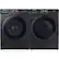 Alt View 21. Samsung - 7.5 Cu. Ft. Stackable Smart Gas Dryer with Steam and Sensor Dry - Black Stainless Steel.