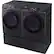Alt View 25. Samsung - 7.5 Cu. Ft. Stackable Smart Gas Dryer with Steam and Sensor Dry - Black Stainless Steel.