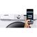 Alt View 14. Samsung - 7.5 Cu. Ft. 12-Cycle Smart Wi-Fi Gas Dryer with Steam.