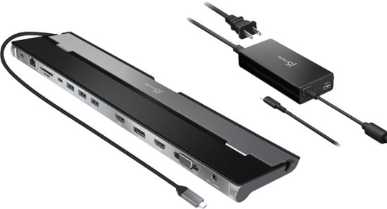 j5create usb-c triple display docking station 13 in 1