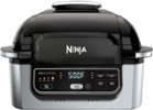 Ninja Foodi 5-in-1 Indoor Grill with 4-qt Air Fryer, Roast, Bake, & Dehydrate - Stainless Steel/Black