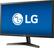 Left. LG - UltraGear 24" LED FHD FreeSync Monitor (DisplayPort, HDMI) - Black.