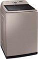 Angle Zoom. Samsung - 5.4 Cu. Ft. High Efficiency Top Load Washer with Steam - Champagne.