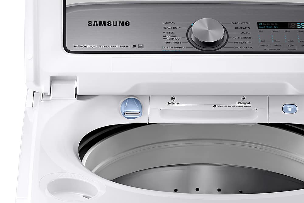 Best Buy Samsung 5.4 Cu. Ft. High Efficiency Top Load Washer with