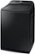 Left. Samsung - 5.4 Cu. Ft. High Efficiency Top Load Washer with Active WaterJet - Black Stainless Steel.