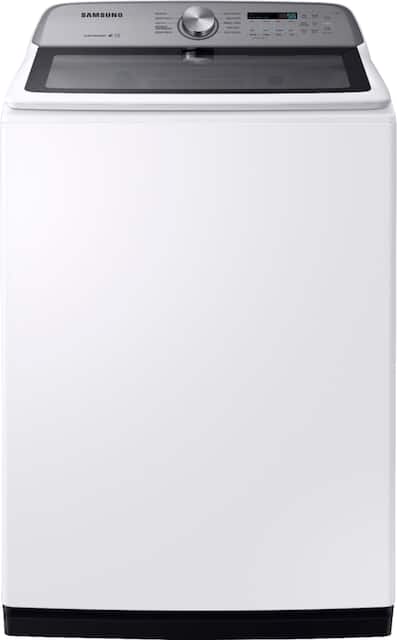 Samsung 5 4 Cu Ft 10 Cycle Top Loading Washer White Wa54r7200aw Best Buy
