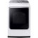 Front. Samsung - 7.4 Cu. Ft. 12-Cycle Electric Dryer with Steam.