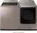 Alt View 12. Samsung - 7.4 Cu. Ft. Smart Gas Dryer with Steam and Super Speed Dry - Champagne.