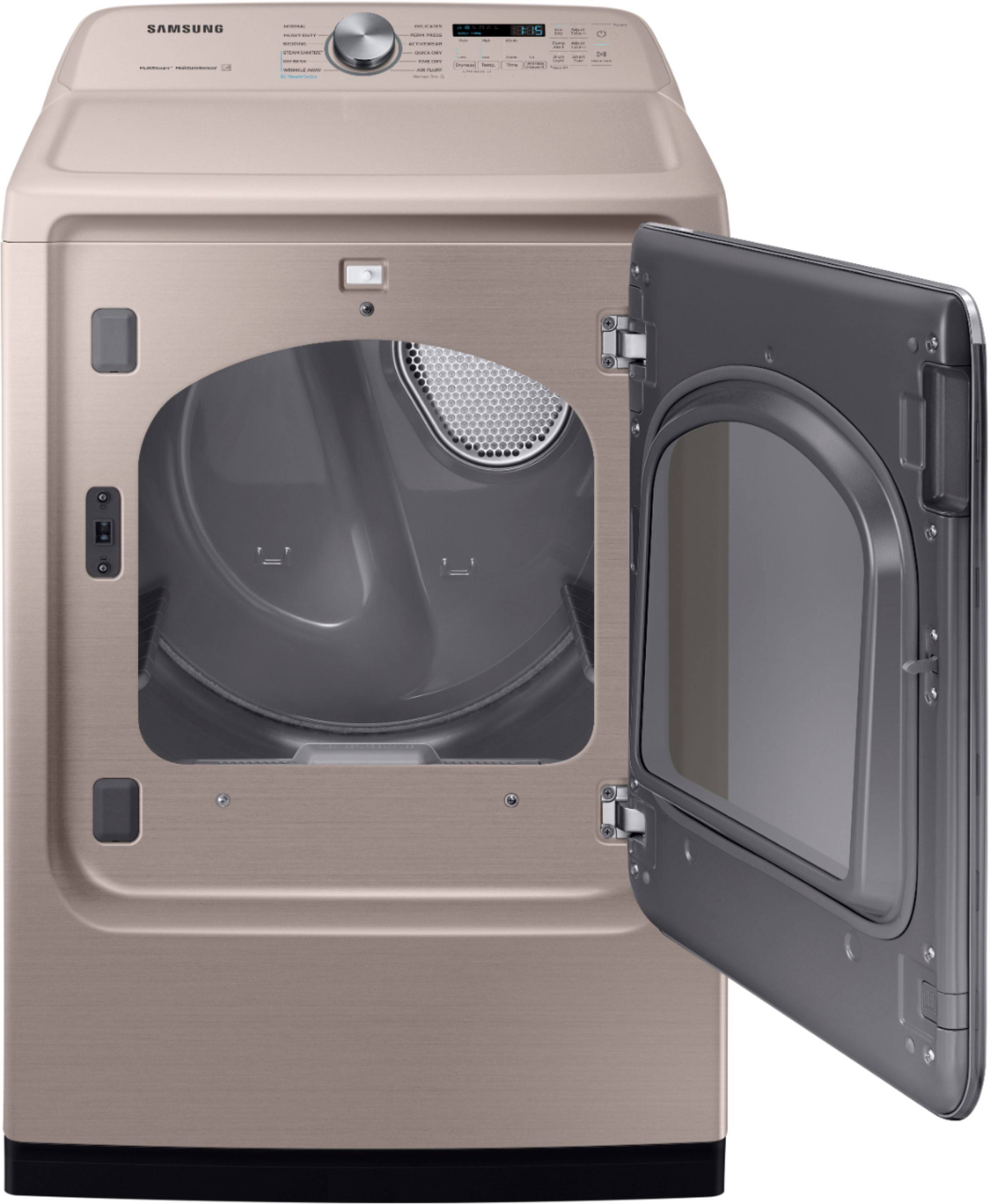 Customer Reviews Samsung 7.4 Cu. Ft. Smart Gas Dryer with Steam and