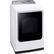 Angle. Samsung - 7.4 Cu. Ft. 12-Cycle Gas Dryer with Steam - White.