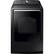 Front. Samsung - 7.4 Cu. Ft. Gas Dryer with Steam and Sensor Dry - Black Stainless Steel.