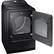 Alt View 6. Samsung - 7.4 Cu. Ft. Gas Dryer with Steam and Sensor Dry - Black Stainless Steel.