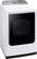 Angle. Samsung - 7.4 Cu. Ft. Gas Dryer with Steam and Sensor Dry - White.