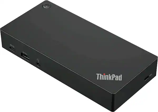 Front. Lenovo - ThinkPad USB-C Docking Station.