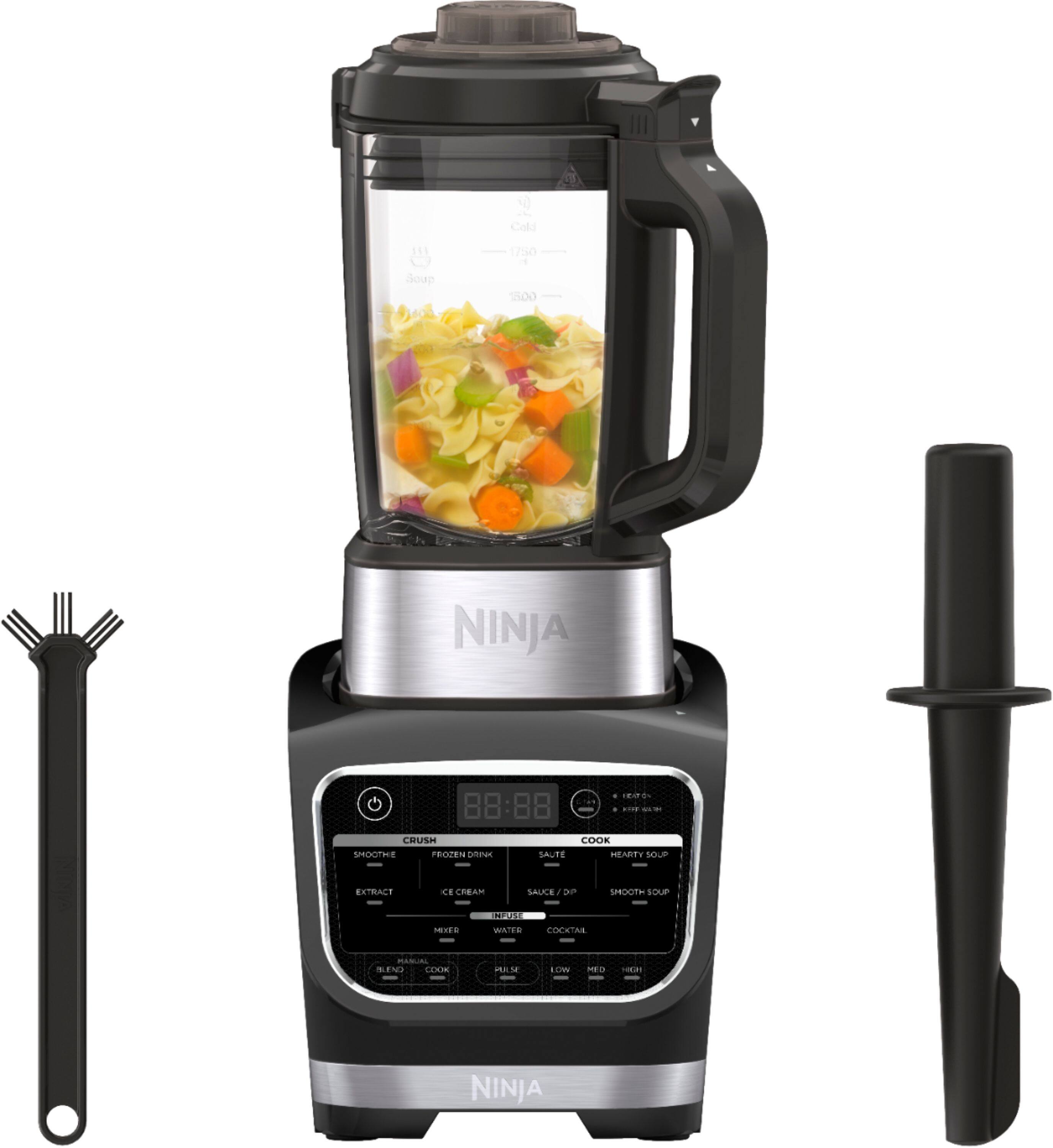 Alt View 21. Ninja - Foodi Cold & Hot Blender - Stainless Steel/Black.