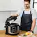Alt View 15. Ninja - Ninja Foodi 8qt 9-in-1 Deluxe XL Digital Multi Cooker with Air Fryer - Stainless Steel/Black.
