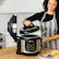 Alt View 16. Ninja - Ninja Foodi 8qt 9-in-1 Deluxe XL Digital Multi Cooker with Air Fryer - Stainless Steel/Black.