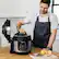 Alt View 17. Ninja - Ninja Foodi 8qt 9-in-1 Deluxe XL Digital Multi Cooker with Air Fryer - Stainless Steel/Black.
