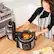 Alt View 19. Ninja - Ninja Foodi 8qt 9-in-1 Deluxe XL Digital Multi Cooker with Air Fryer - Stainless Steel/Black.