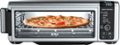 Angle Zoom. Ninja - Foodi 8-in-1 Digital Air Fry Oven, Toaster, Flip-Away Storage, Dehydrate, Keep Warm - Stainless Steel/Black.