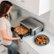 Alt View Zoom 32. Ninja - Foodi 8-in-1 Digital Air Fry Oven, Toaster, Flip-Away Storage, Dehydrate, Keep Warm - Stainless Steel/Black.