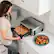 Alt View 12. Ninja - Foodi 8-in-1 Digital Air Fry Oven, Toaster, Flip-Away Storage, Dehydrate, Keep Warm - Stainless Steel/Black.