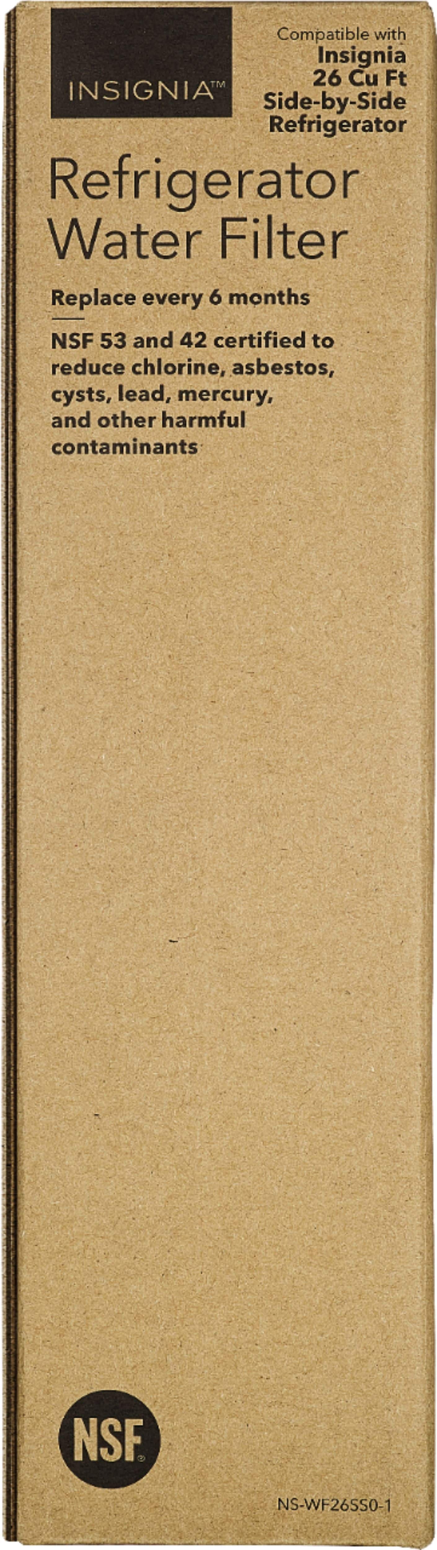 Alt View 13. Insignia™ - NSF 53 Water Filter Replacement for Select Insignia Side-by-Side Refrigerators - White.