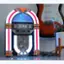 Alt View 12. Victrola - Nostalgic Wood Countertop Jukebox - Silver.