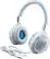 Left. eKids - Frozen II Wired On-Ear Headphones - White/Light Blue.
