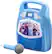 Left. eKids - Frozen II Bluetooth MP3 Karaoke System - White/Light Blue.