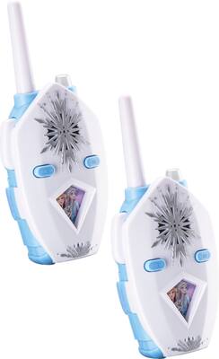 eKids - Disney Frozen II Walkie Talkies - White/Light Blue