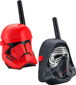 eKids - Disney Star Wars Episode 9 Walkie Talkies - Black/Red
