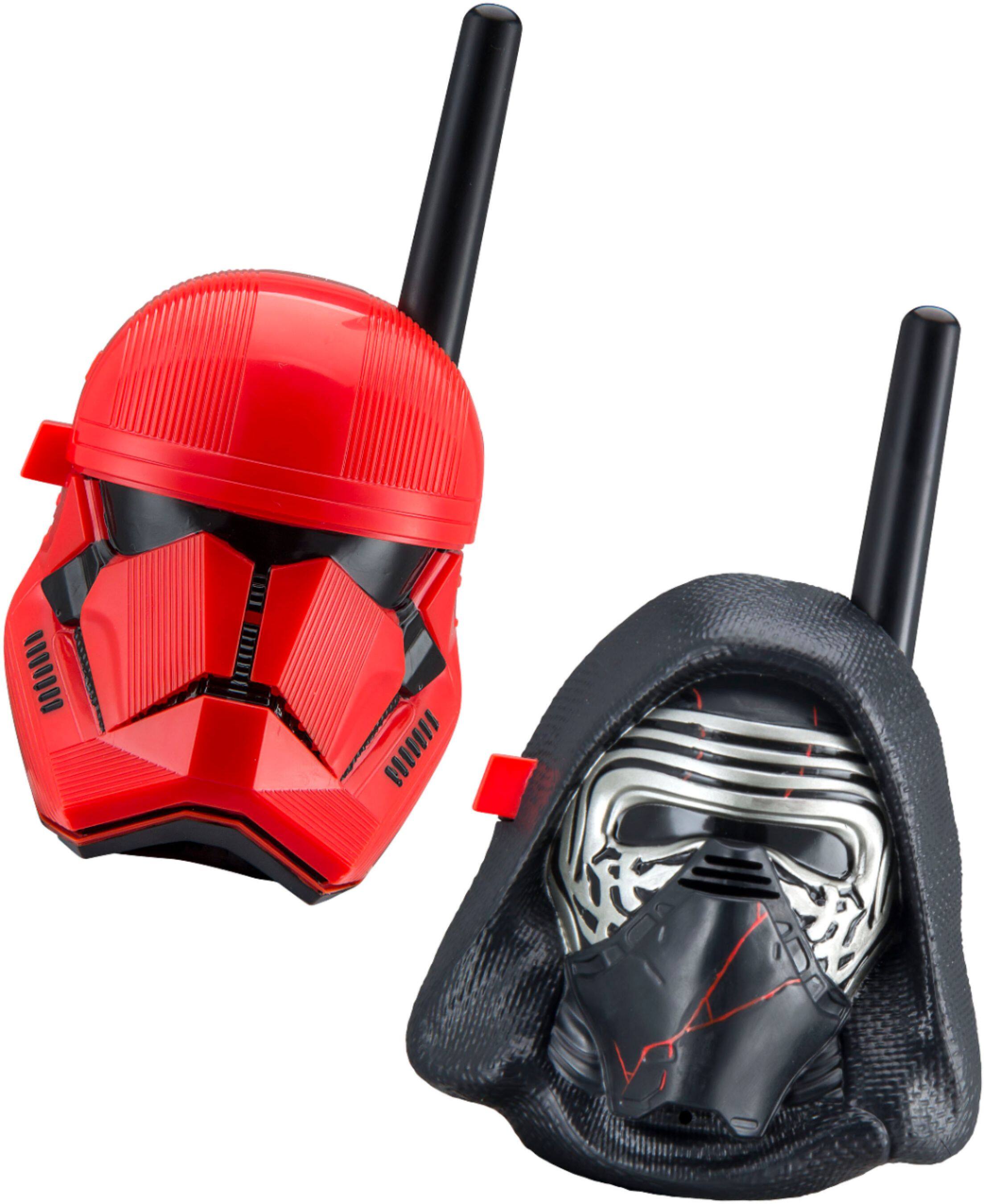 Left. eKids - Disney Star Wars Episode 9 Walkie Talkies - Black/Red.