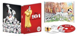 101 Dalmatians [Signature Collection] [SteelBook] [Digital Copy] [Blu-ray/DVD] [Only @ Best Buy] [1961] - Front_Standard