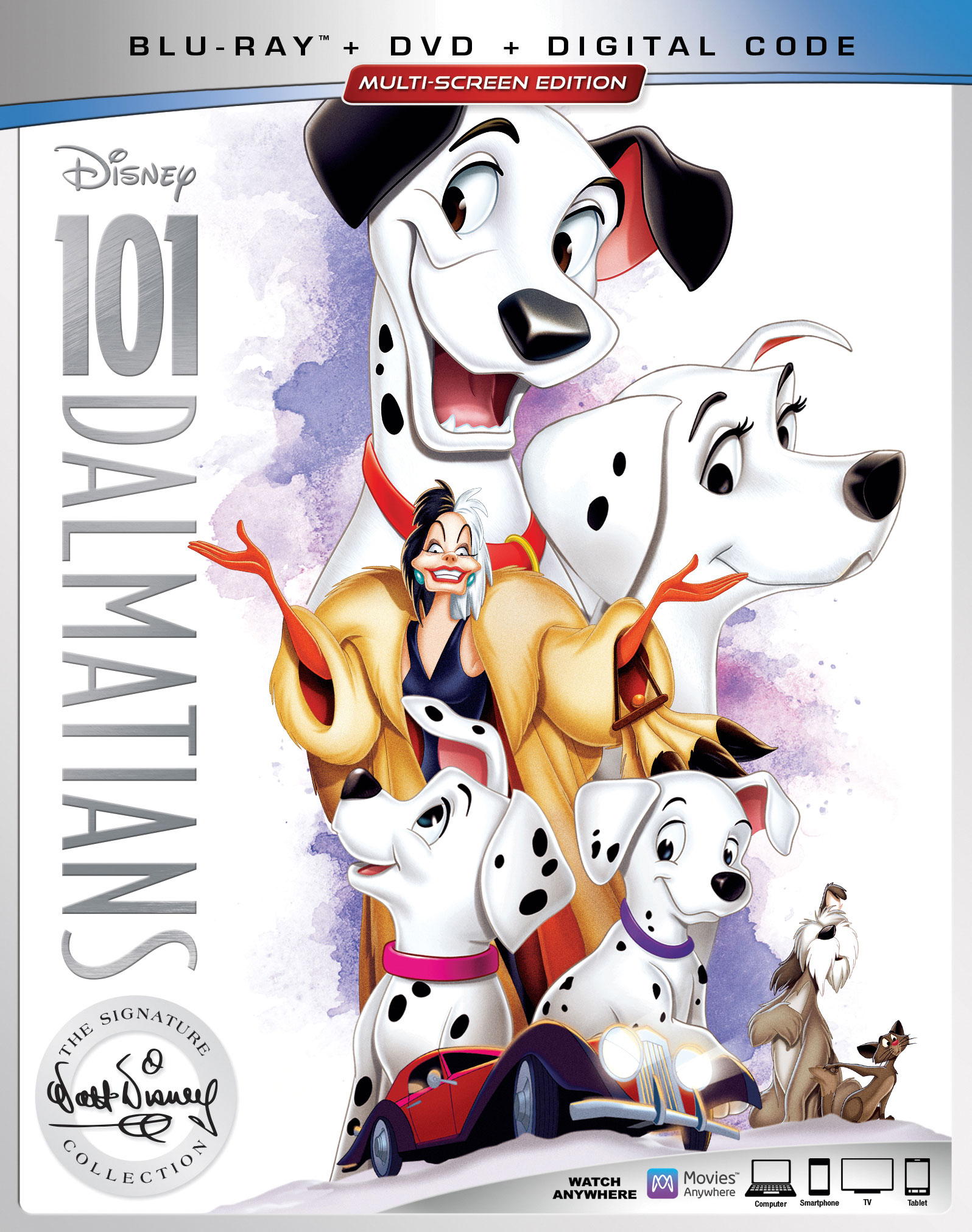 101 Dalmatians Signature Collection Includes Digital Copy Blu