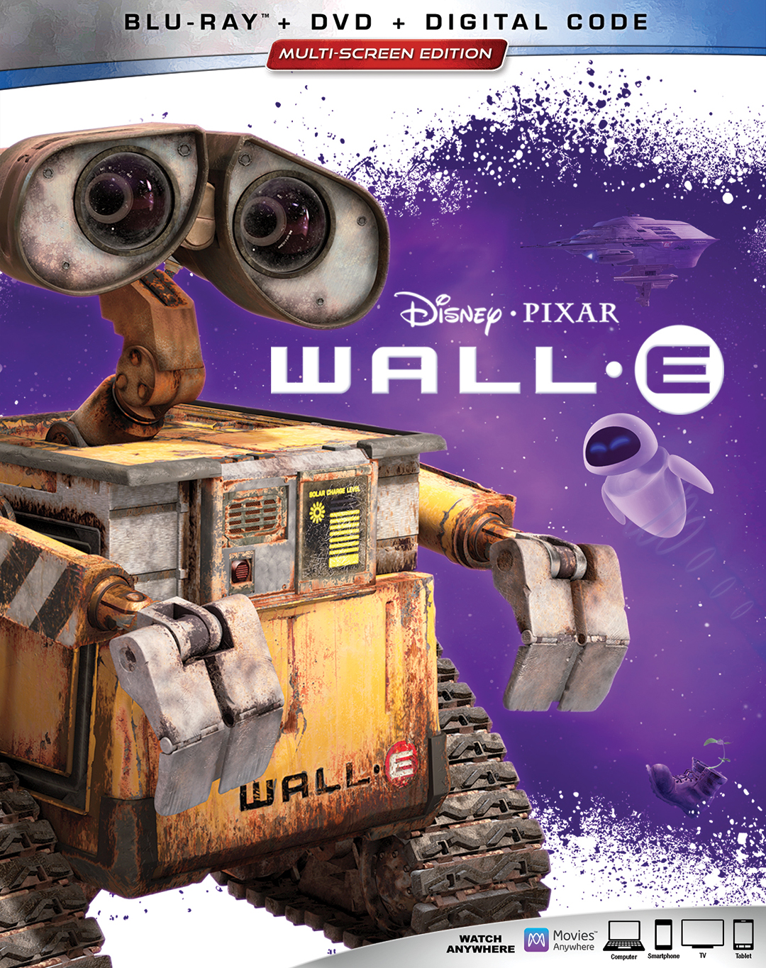 Wall E Includes Digital Copy Blu Ray Dvd 08 Best Buy