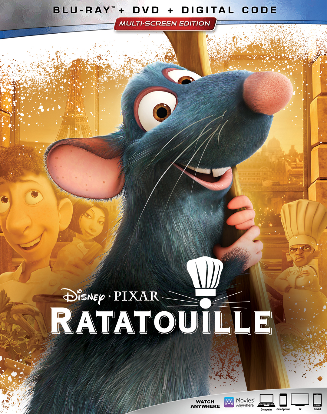 Ratatouille [Includes Digital Copy] [Blu-ray/DVD] [2007] - Best Buy