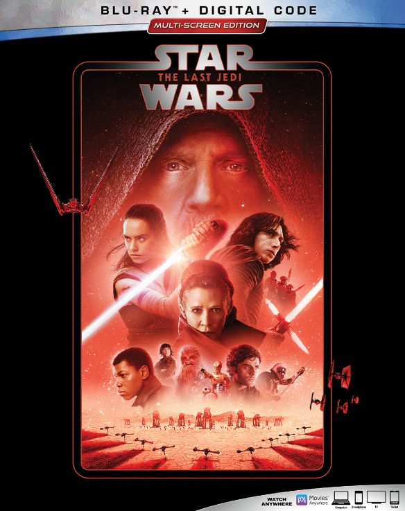 Star Wars: Episode VIII - The Last Jedi HD Digital Code (Redeems in Movies  Anywhere; HDX Vudu & HD iTunes & HD Google TV Transfer From MA) – Nick's  Digital Codes
