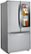 Angle Zoom. LG - 27 Cu. Ft. InstaView French Door-in-Door Refrigerator with Ice Maker - Stainless steel.