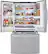 Alt View 1. LG - 27 Cu. Ft. InstaView French Door-in-Door Refrigerator with Ice Maker - Stainless Steel.