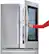 Alt View 26. LG - 27 Cu. Ft. InstaView French Door-in-Door Refrigerator with Ice Maker - Stainless Steel.