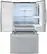 Alt View 2. LG - 27 Cu. Ft. InstaView French Door-in-Door Refrigerator with Ice Maker - Stainless Steel.