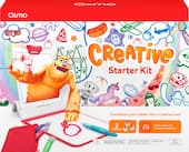 Osmo - Creative Starter Kit for iPad - Ages 5-10 - Drawing, Word Problems & Early Physics - STEM Toy (Osmo Base Included) - White