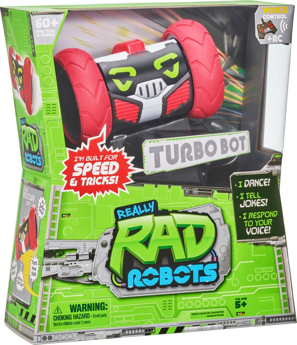 Really RAD Robots Electronic Remote Control Robot with Voice Command Buil... 