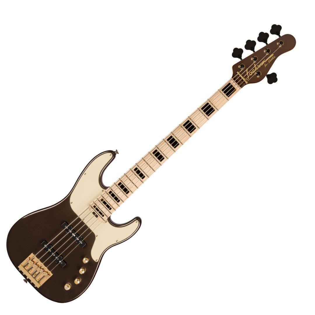 Angle. Jackson - Jackson Gladys Pro Series Signature Concert Bass Guitar Black Stone.