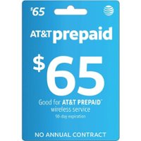 AT&T Prepaid - $65 Refill Code [Digital] - Front_Zoom