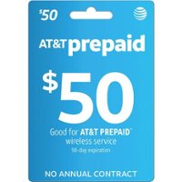 AT&T Prepaid - $50 Refill Code [Digital] - Front_Zoom
